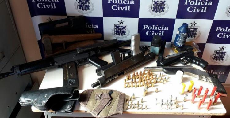 Material foi localizado em um imóvel (Foto: Divulgação | Polícia Civil) Material foi localizado em um imóvel (Foto: Divulgação | Polícia Civil)